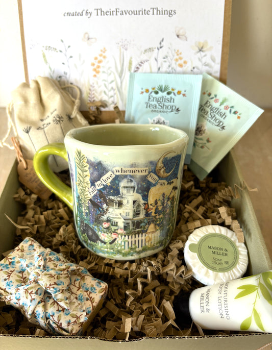 Millie's Pottery Practical Magic 'Fall in Love whenever you can' Small Mug Gift Set