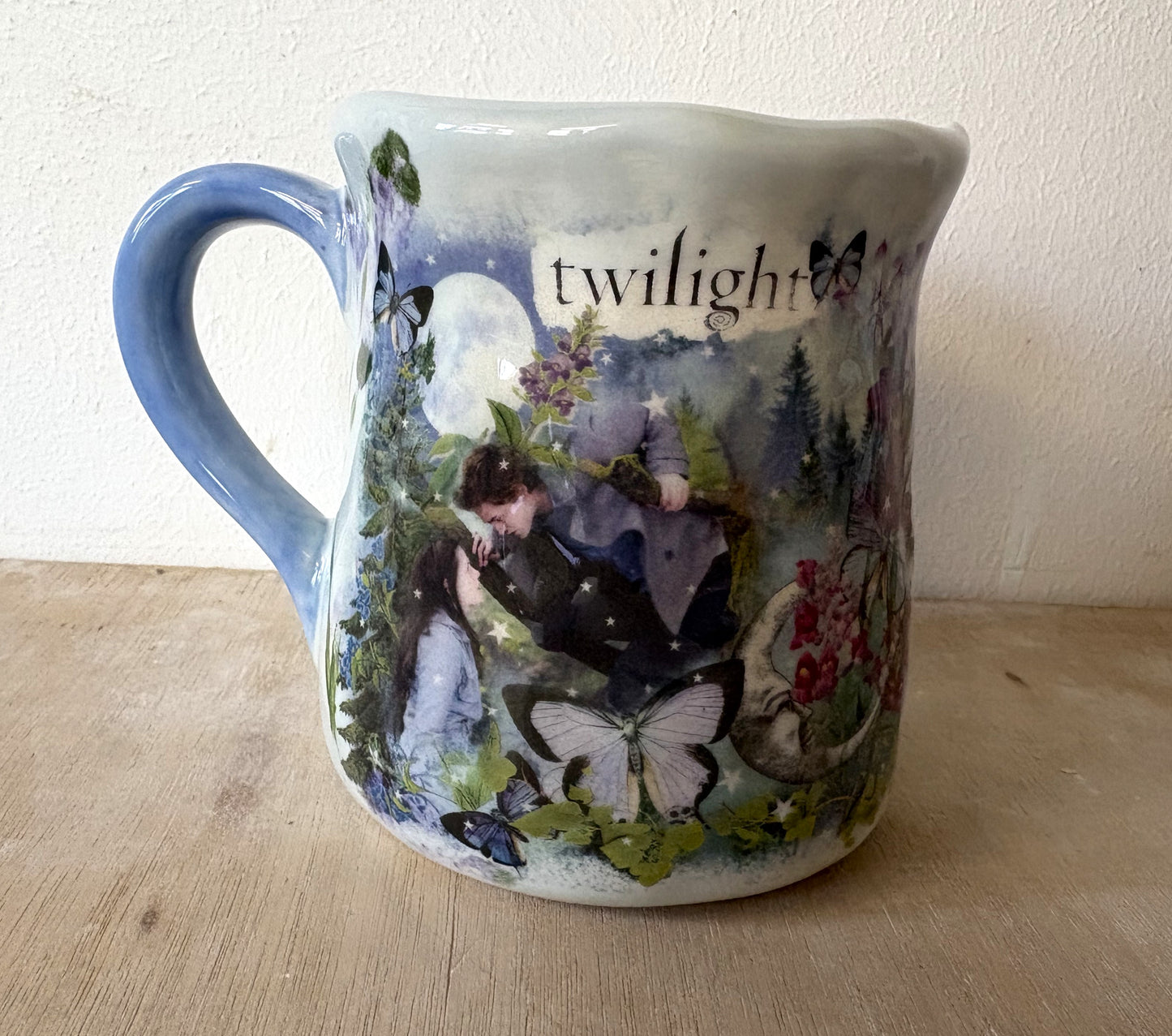 Millie's Pottery Twilight Large Tulip Shape Meadow Flower Mug