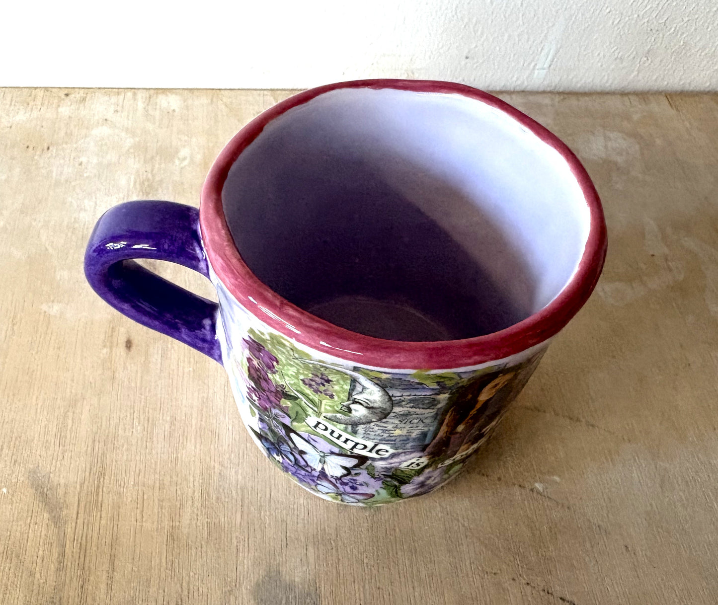 Millie's Pottery Small Purple is Cool Twilight Mug