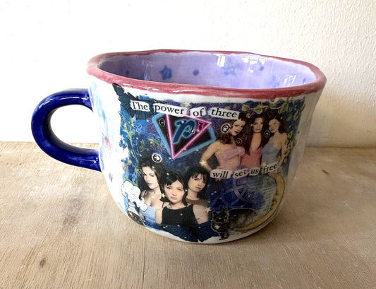 Millie's Pottery Charmed 'The Power of Three will Set us Free' Mug