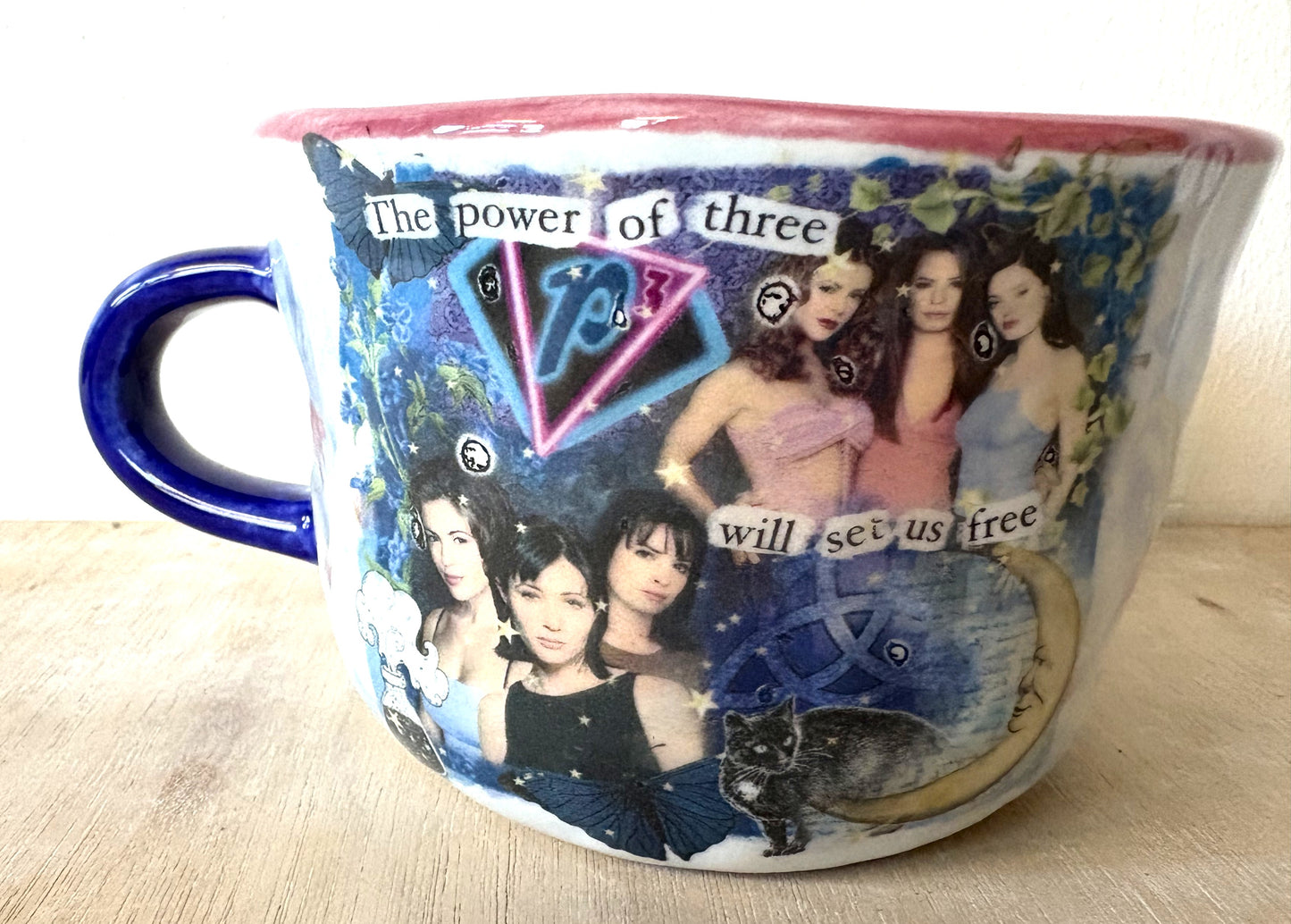 Millie's Pottery Charmed 'The Power of Three will Set us Free' Mug