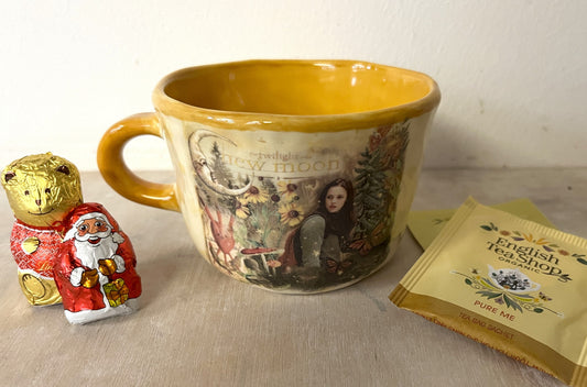 Millie's Pottery Twilight Sunflower New Moon Mug Gift