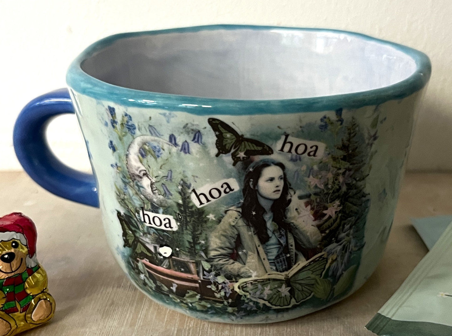 Millie's Pottery Twilight Hoa Hoa Hoa Mug Gift